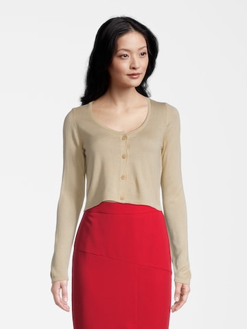 Orsay Knit Cardigan 'Cardi' in Beige: front