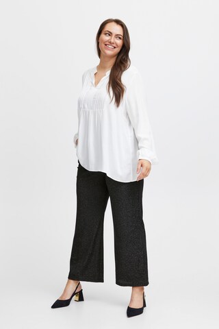Fransa - Pierna ancha Pantalón 'Fpluca Pa 1' en negro