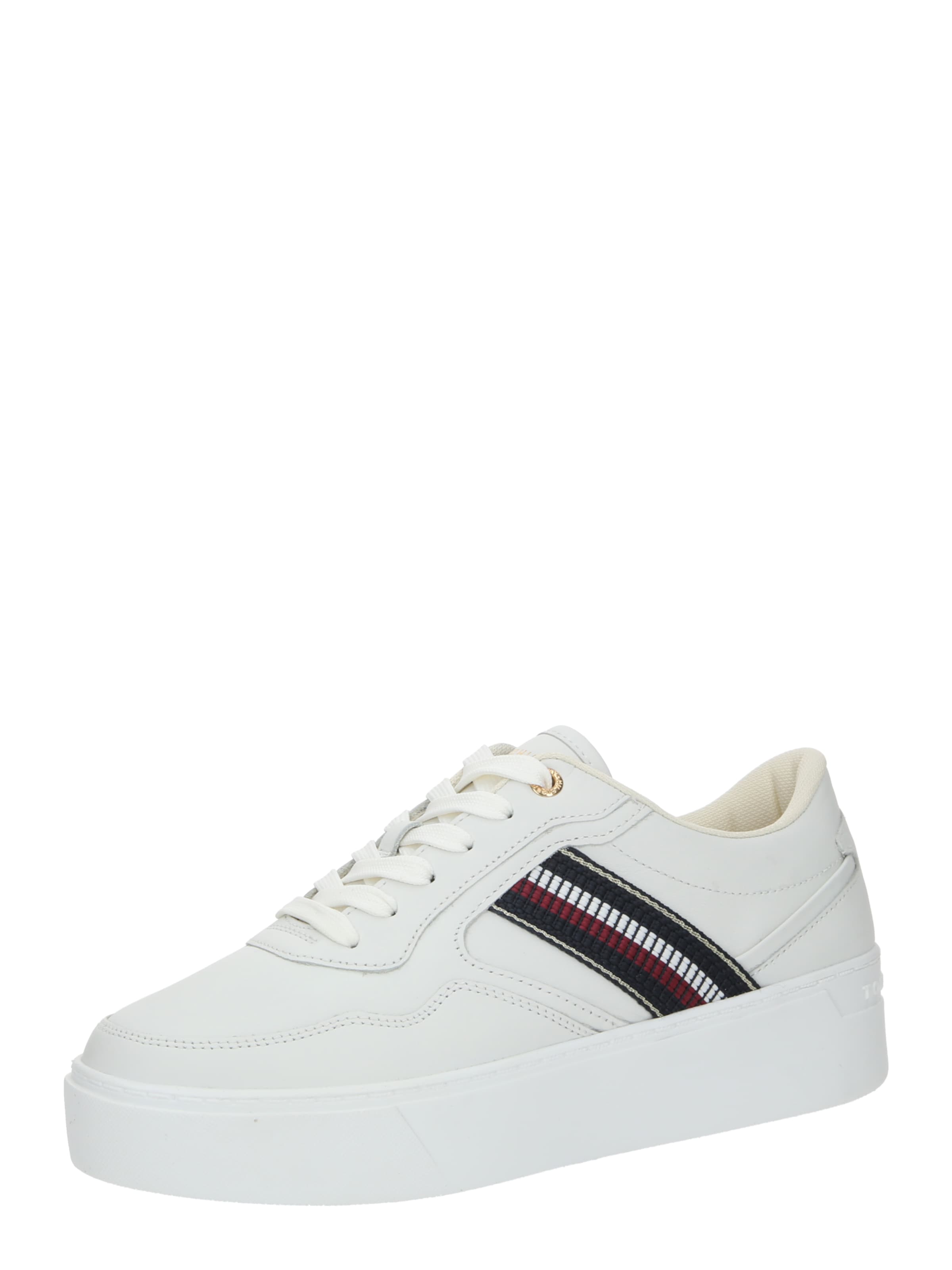 TOMMY HILFIGER Platform trainers in White: front