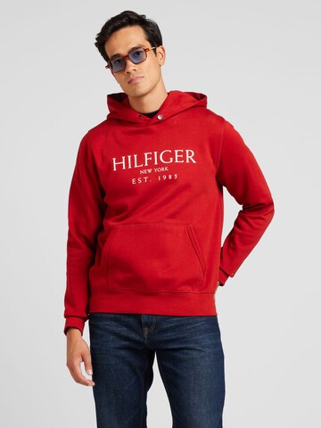 TOMMY HILFIGER Sweatshirt in Red: front