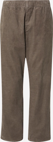 RVCA Regular Pants in Brown: front