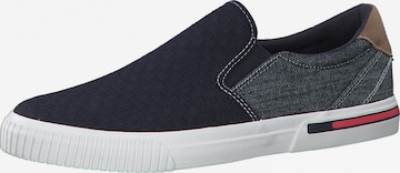 s.Oliver Slip-on obuv - Modrá: predná strana