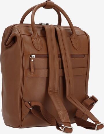 Jump Rucksack 'Uppsala Cuir' in Braun