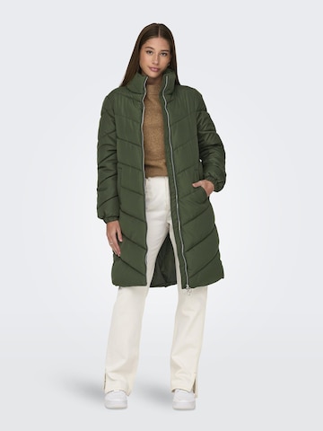 Manteau d’hiver 'NEW FINNO' JDY en vert : devant