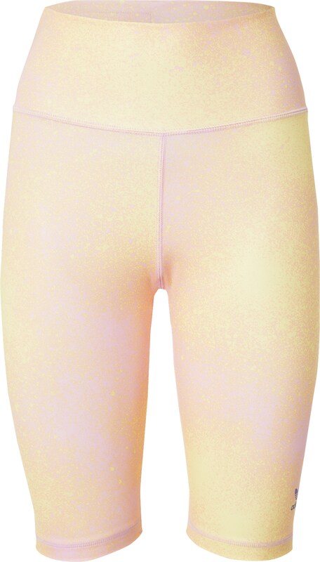 ADIDAS ORIGINALS Skinny Shorts in Hellgelb ADIDAS ORIGINALS Skinny Shorts in Hellgelb
