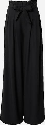 Guido Maria Kretschmer Women - Loosefit Pantalón plisado 'Fee' en negro: frente