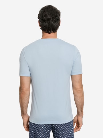 T-Shirt ' Living Shirts ' Hanro en bleu