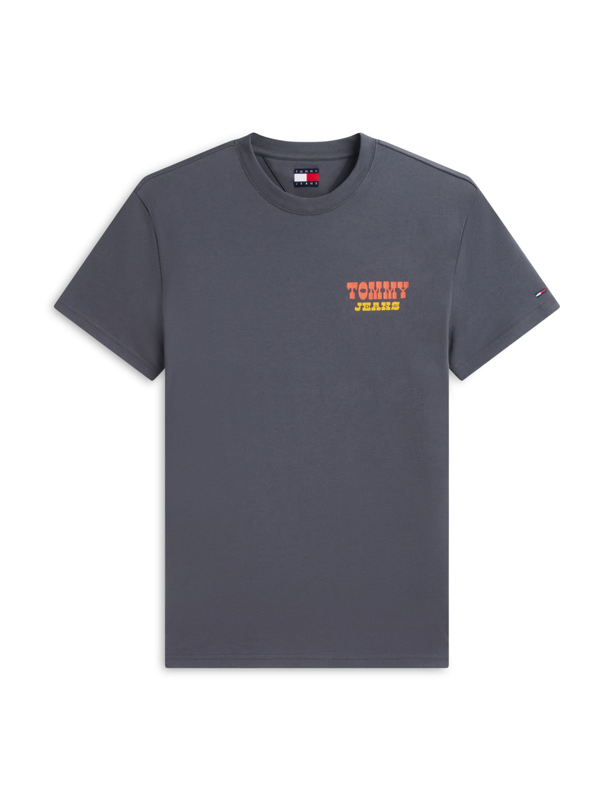 T-Shirt Tommy Jeans en gris : devant