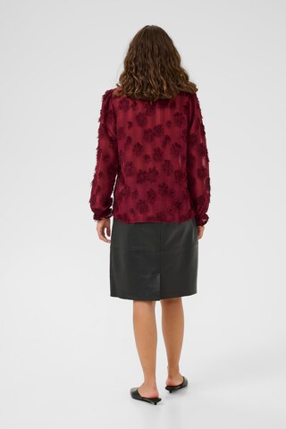 CULTURE Bluse in Rot
