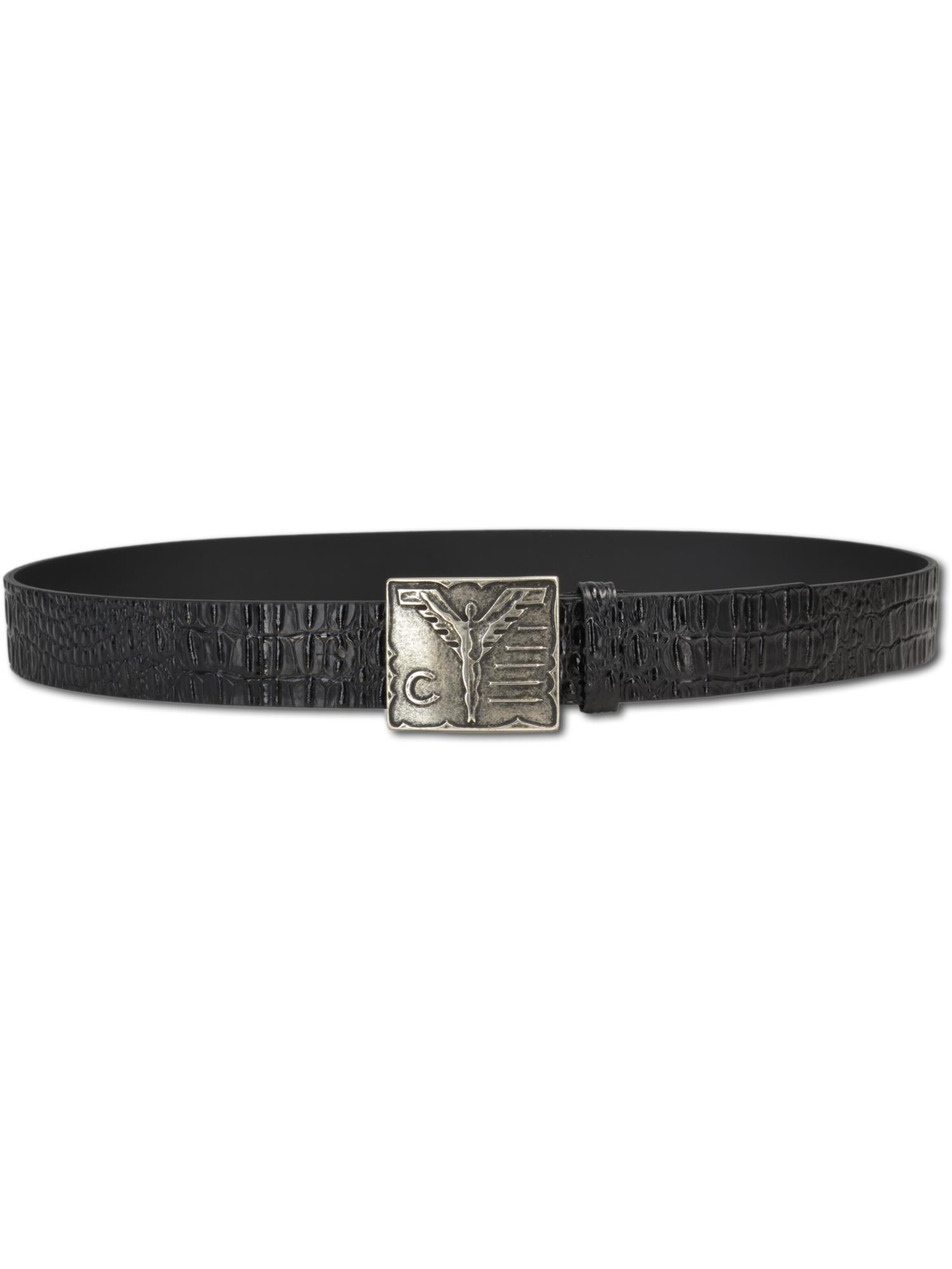 Ceinture 'Cela' Carlo Colucci en noir