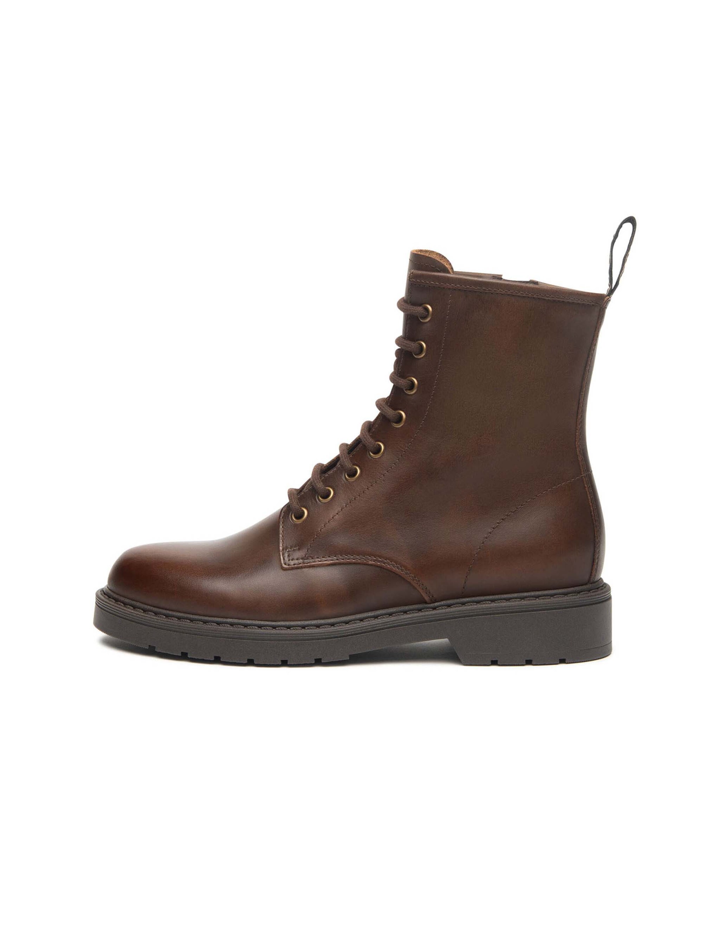 Nero Giardini Veterlaarsjes 'Padova' in Bruin: voorkant