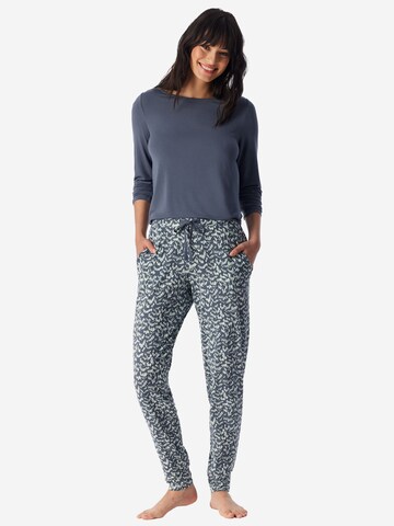 Pantalon de pyjama ' Mix & Relax ' SCHIESSER en bleu