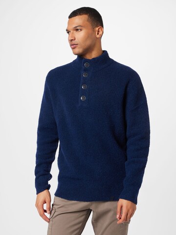 COLOURS & SONS Sweater in Blue: front