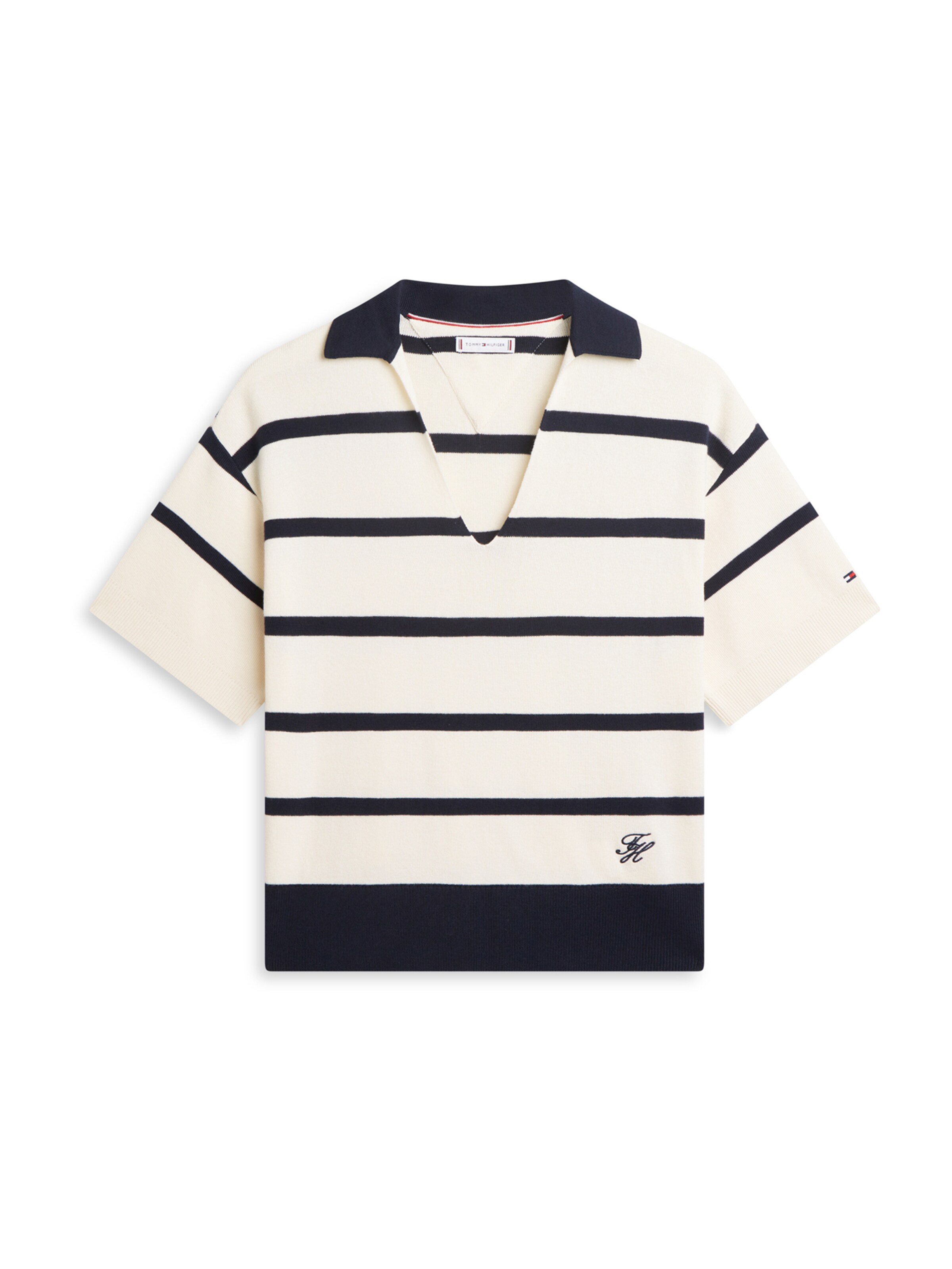 TOMMY HILFIGER Pullover in Beige: Vorderseite