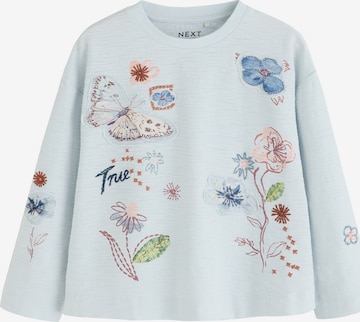 Next - Camiseta en azul: frente