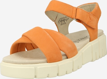CAPRICE Sandály – oranžová: přední strana