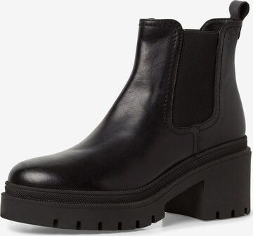 TAMARIS Chelsea Boots in Black: front