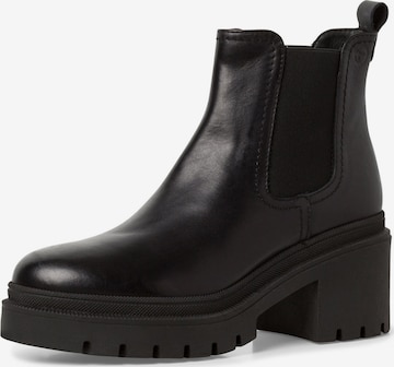 TAMARIS Chelsea boots in Black: front