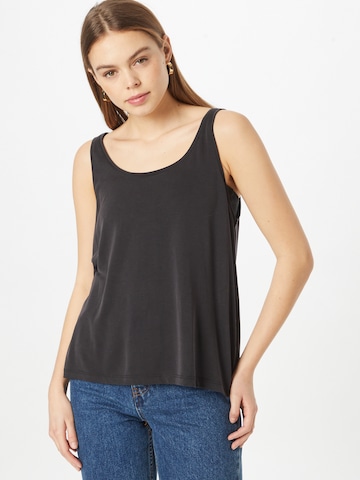 Monki Top in Black: front