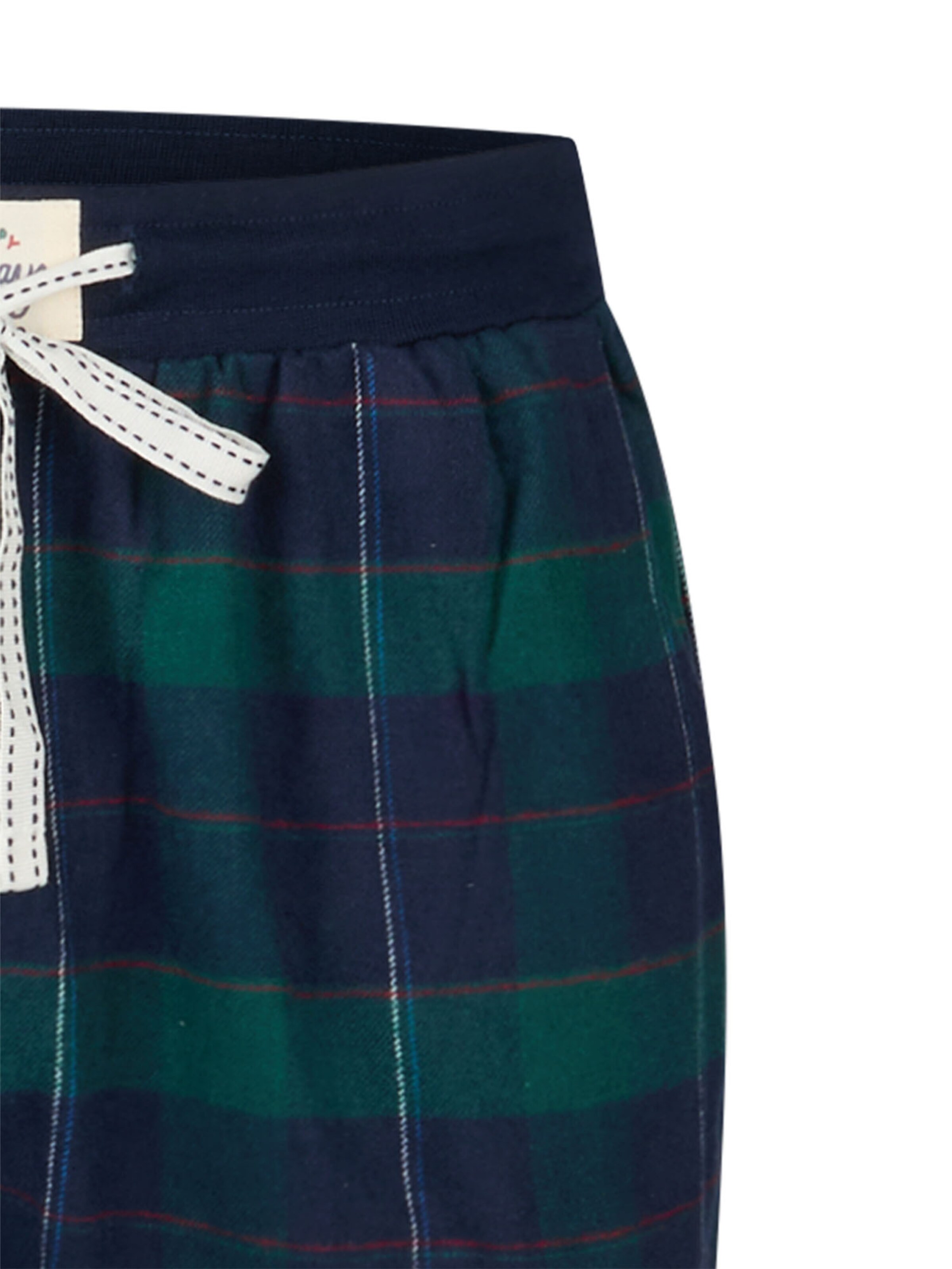 Happy Shorts Pyjamahose 'Christmas' in Blau