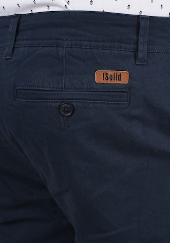 !Solid Regular Chino Pants 'Lomego' in Blue