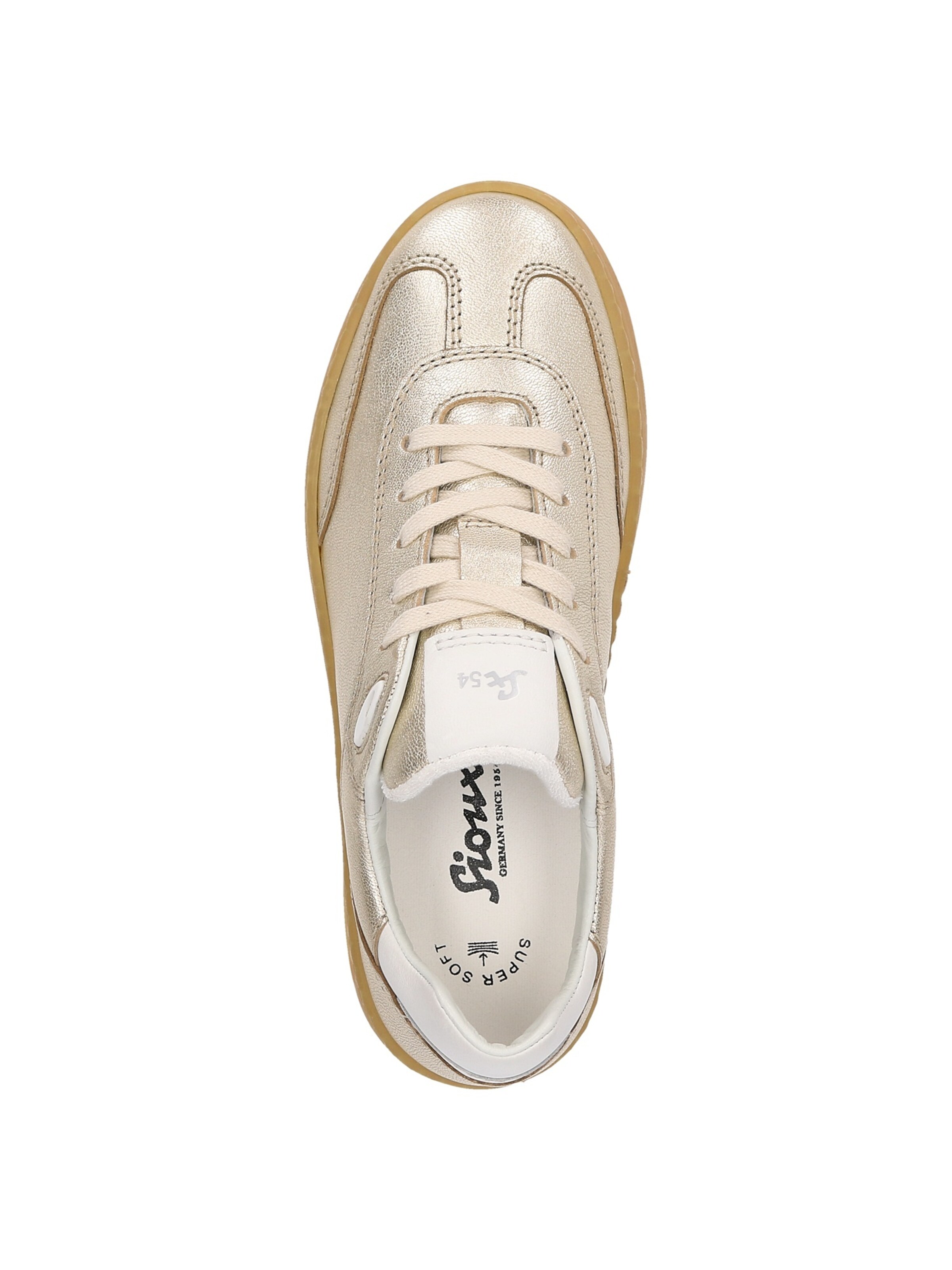 SIOUX Sneaker 'Tedroso' in Gold