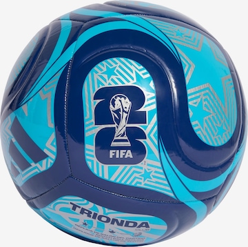 Pallone 'FIFA Fussball-Weltmeisterschaft™ Trionda Club' di ADIDAS PERFORMANCE in blu: frontale
