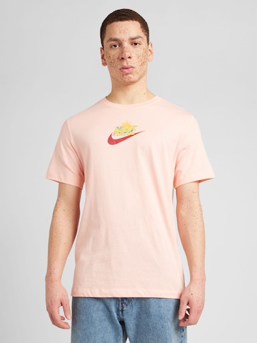 Nike Sportswear Tričko 'SPRING BREAK SUN' - oranžová