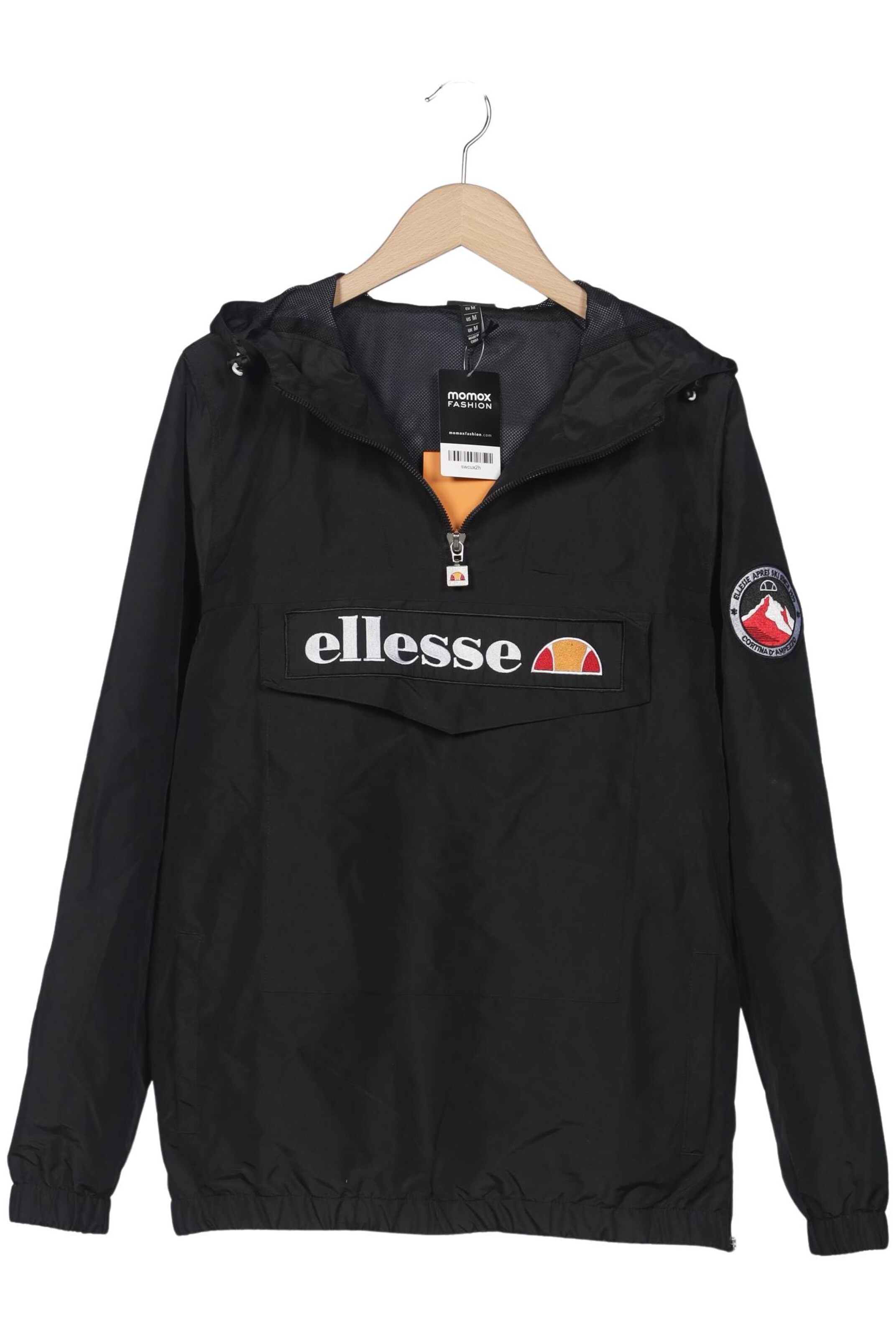 ELLESSE Jacke M in Schwarz: Vorderseite