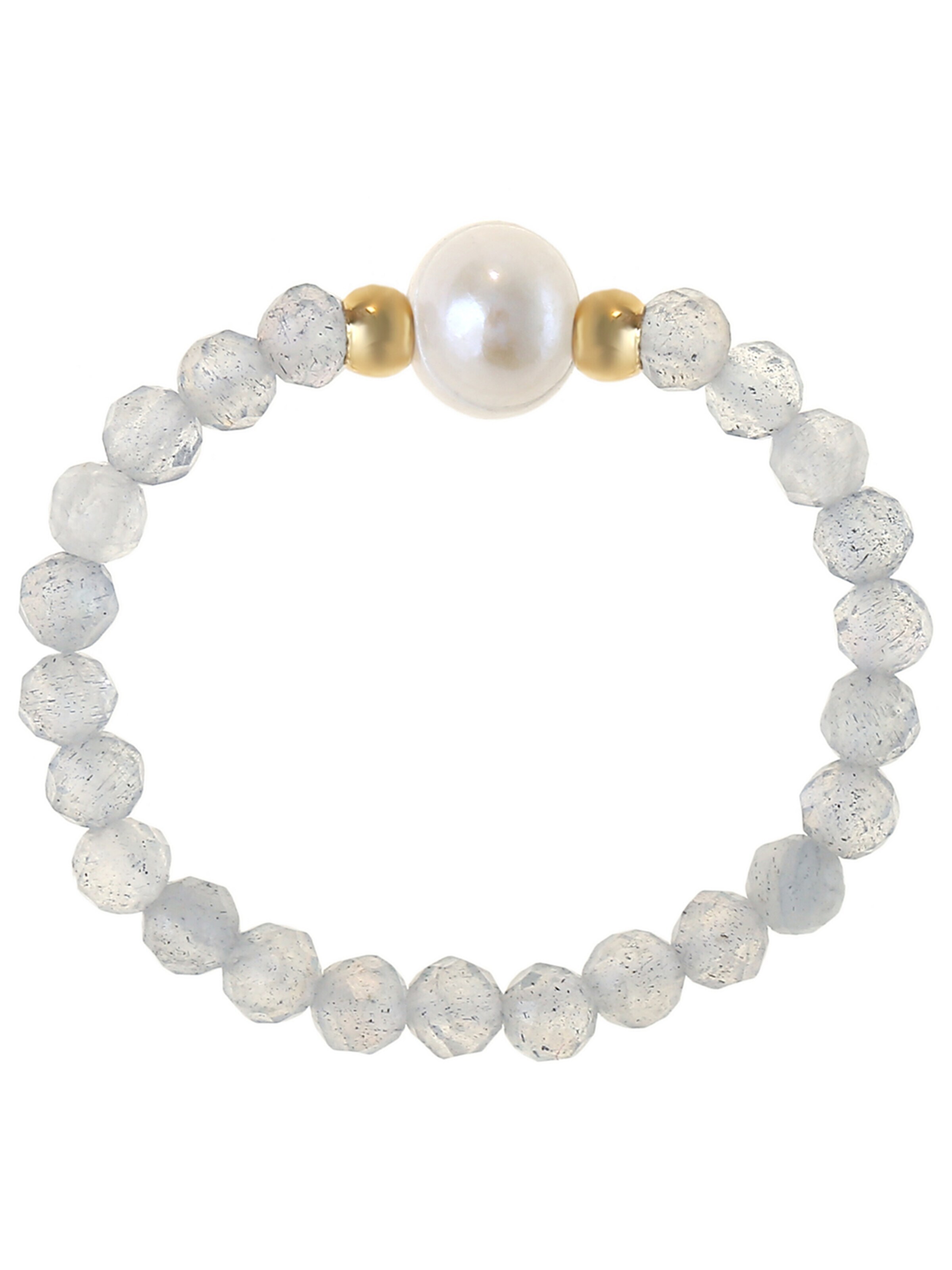 Made by Nami Ring in White: front