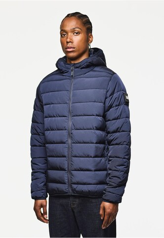 Weekend Offender Winter Jacket 'La Guardia' in Blue: front