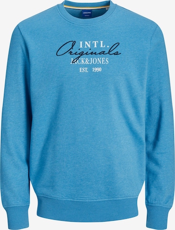 JACK & JONES Sweatshirt 'Willow' in Blue: front