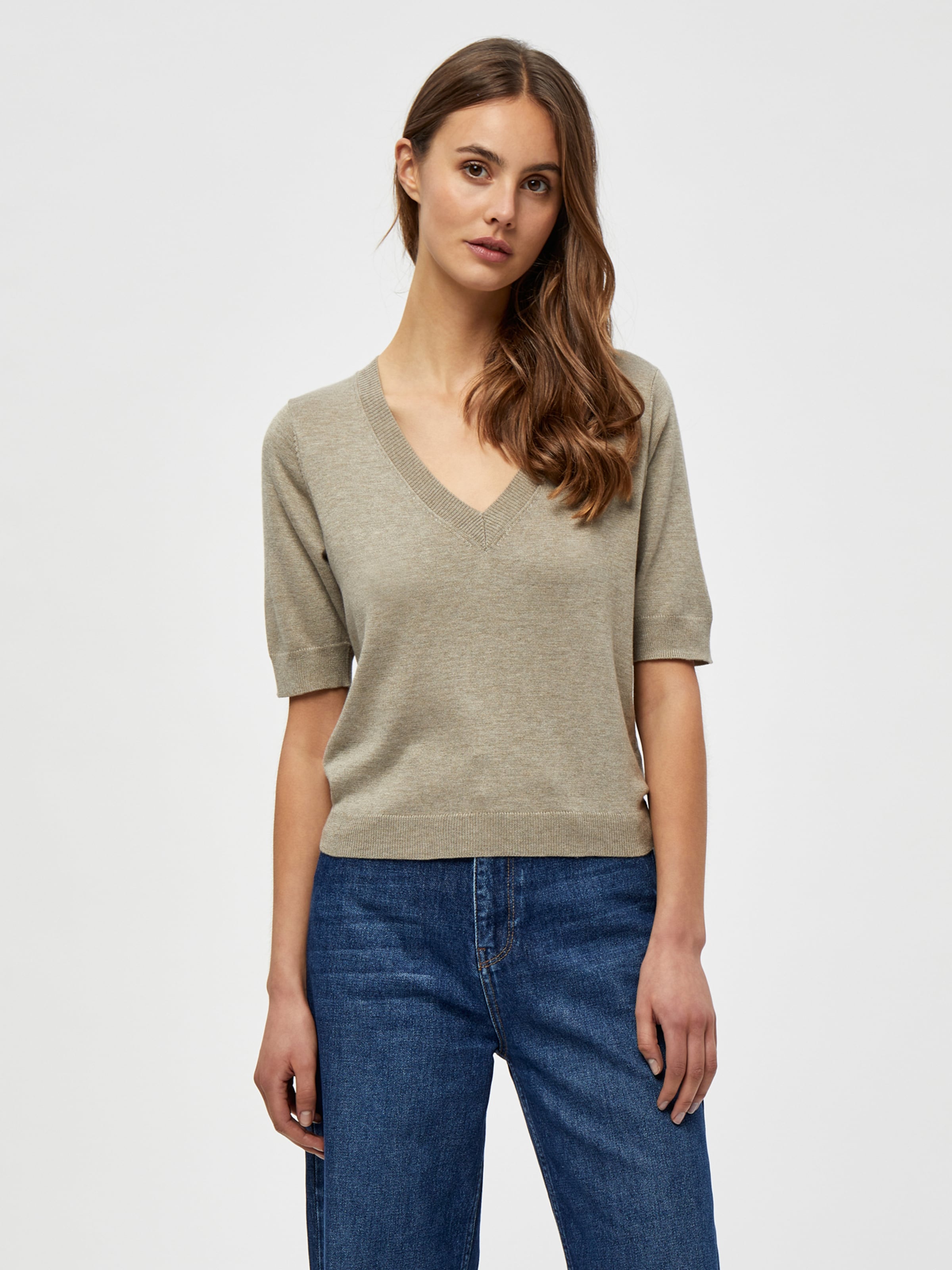 Haut 'Milla' minus en marron