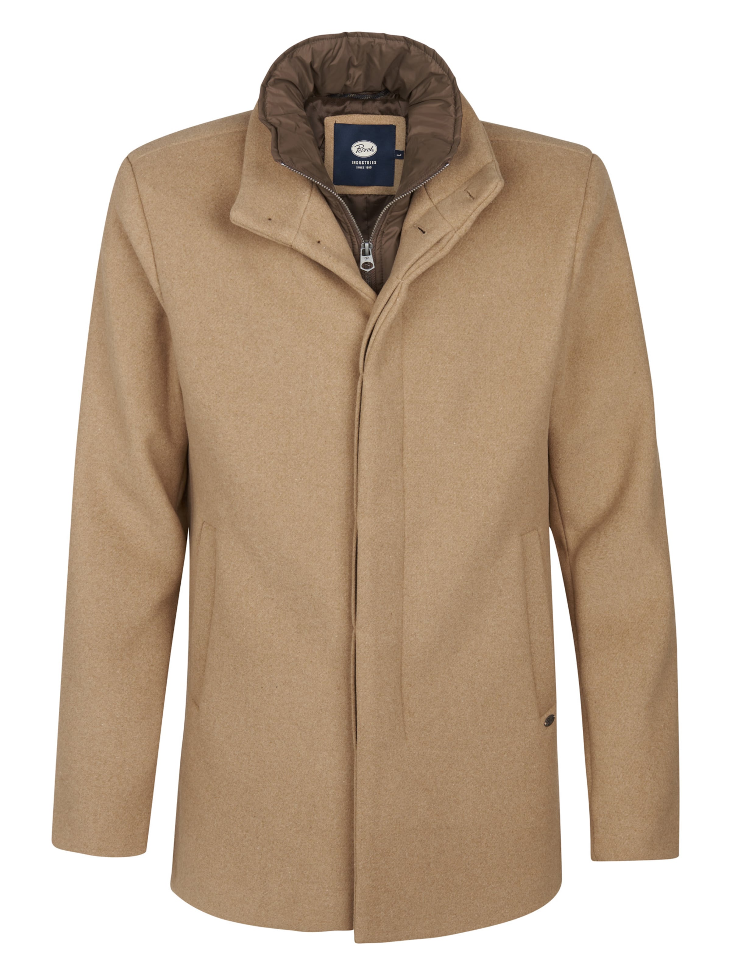brūns Petrol Industries Starpsezonu jaka: no priekšpuses