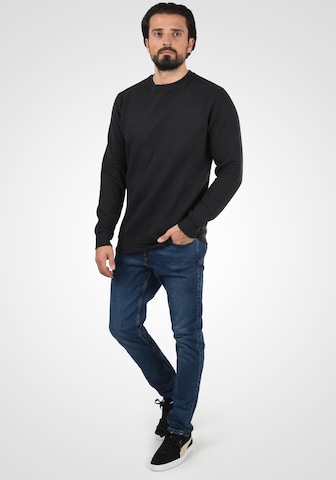 INDICODE JEANS Sweatshirt 'Bronn' in Zwart