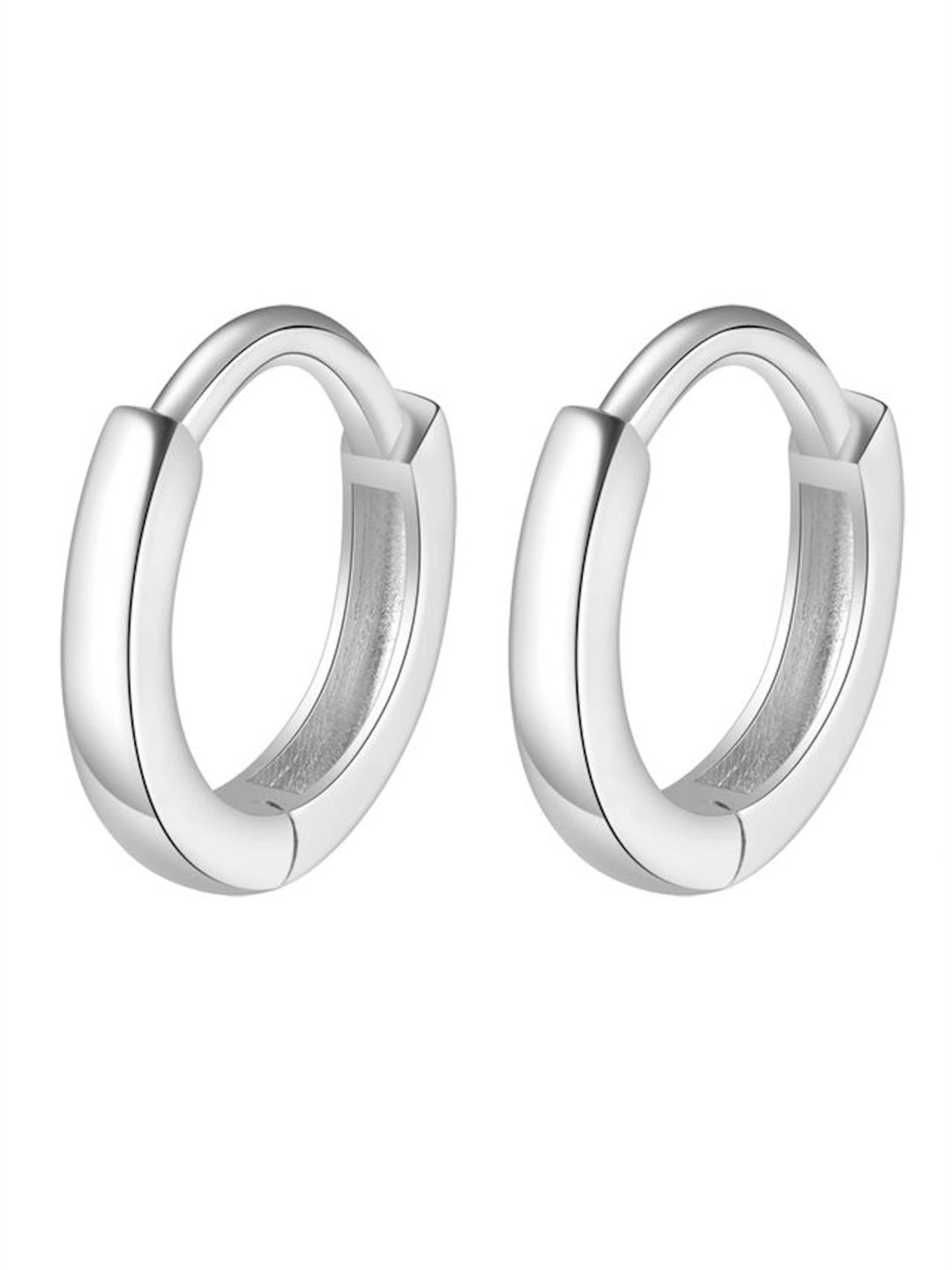 Dear Me - Pendientes 'Eternal' en plata: frente