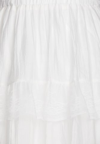 Jupe usha BLACK LABEL en blanc