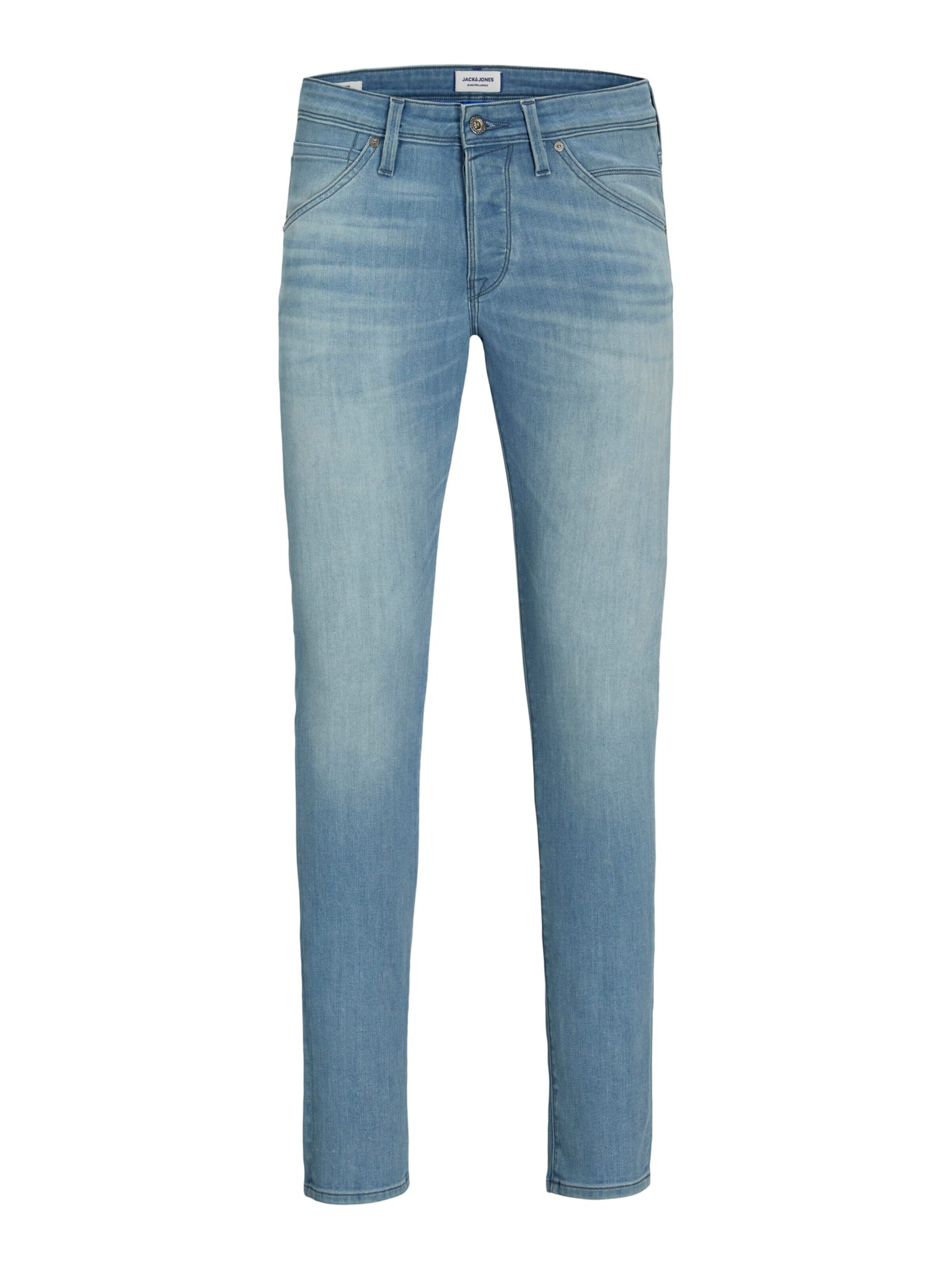 JACK & JONES Baggy Jeans 'Glenn' in Blauw: voorkant