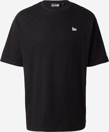 NEW ERA Paita 'ESSNTIALS' värissä musta: etupuoli