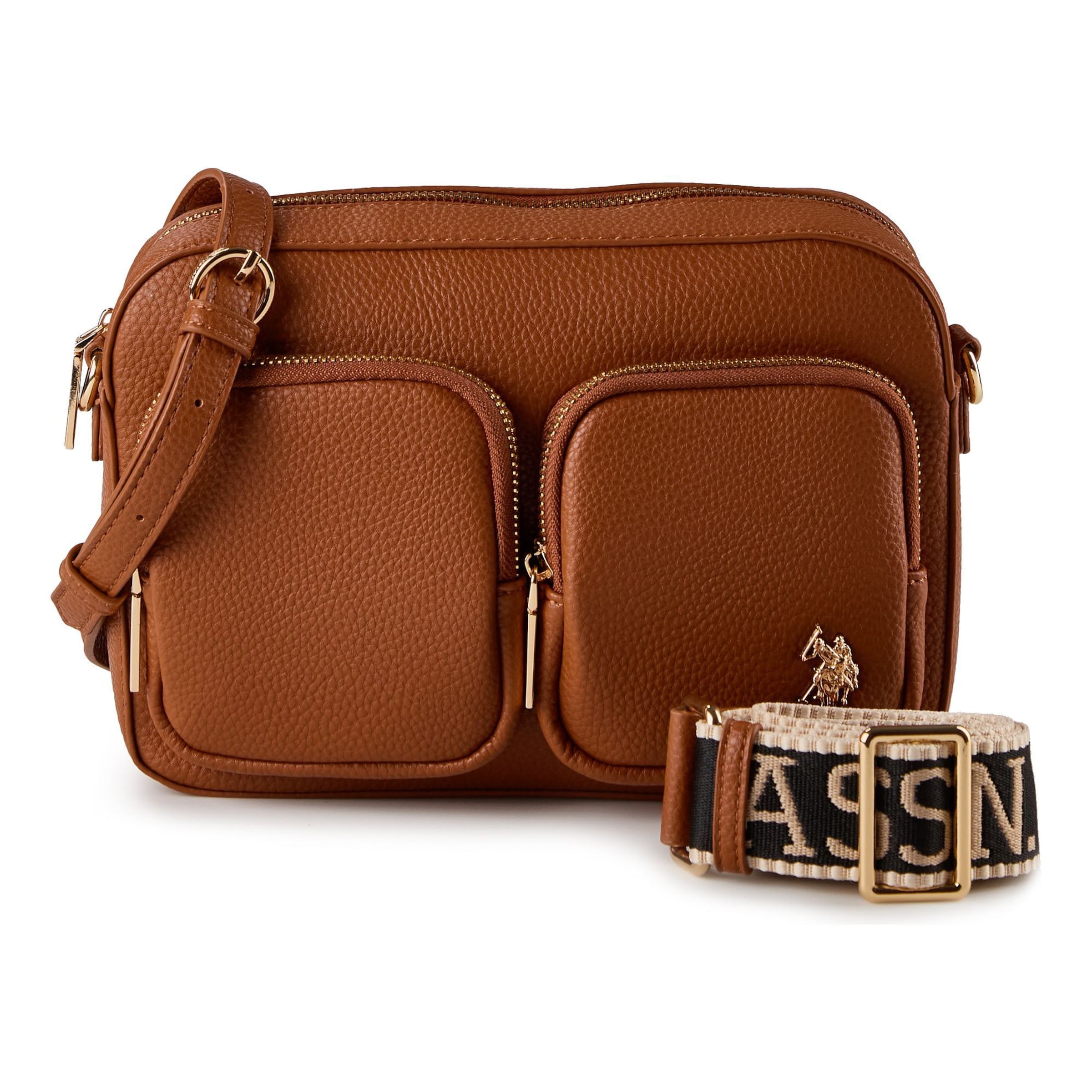 U.S. POLO ASSN. Crossbody bag 'Mansion' in Brown