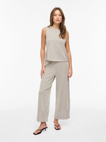 VILA - Top 'VIStriplo' en marrón