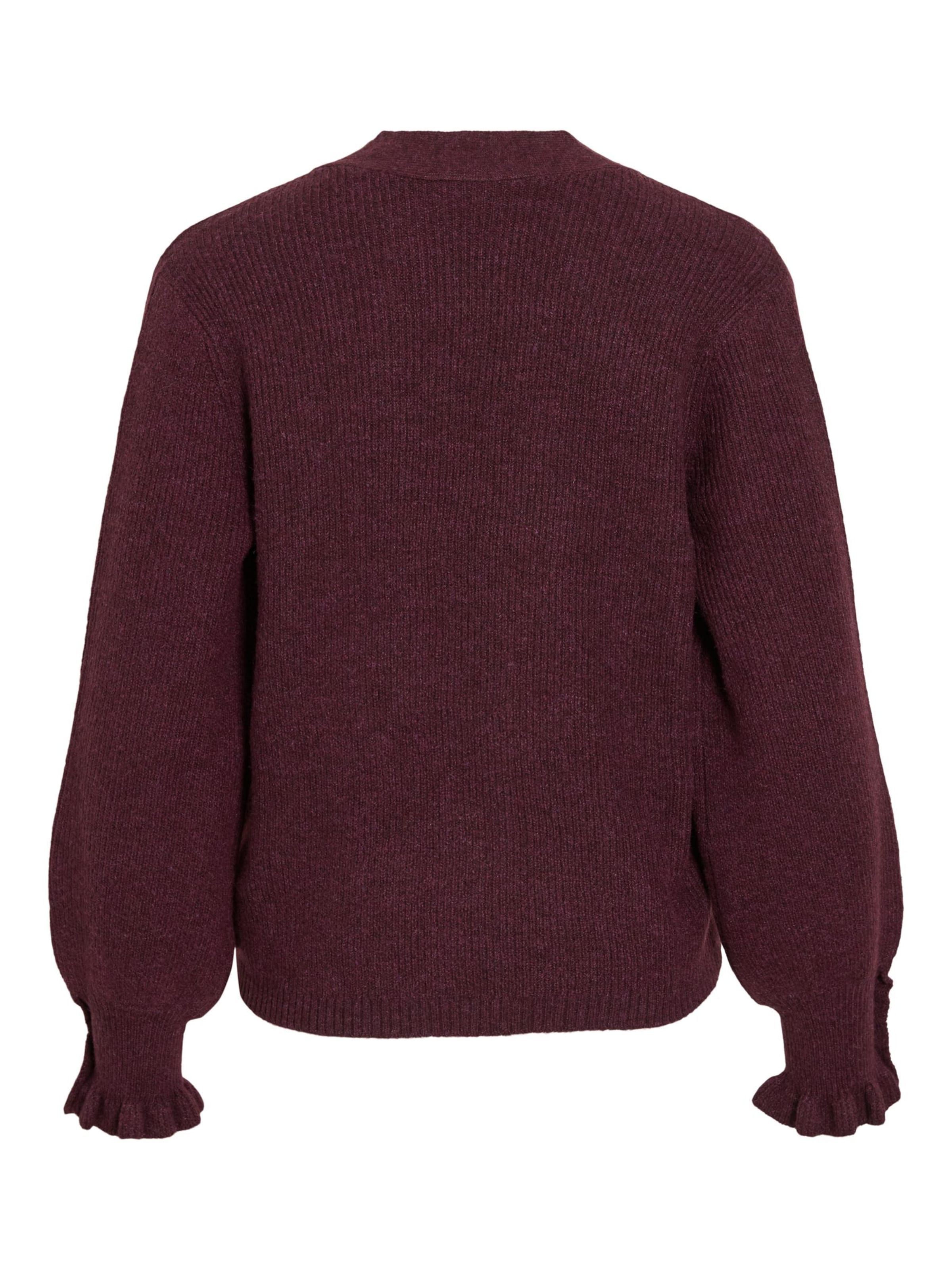 Cardigan 'VITilda' VILA en rouge