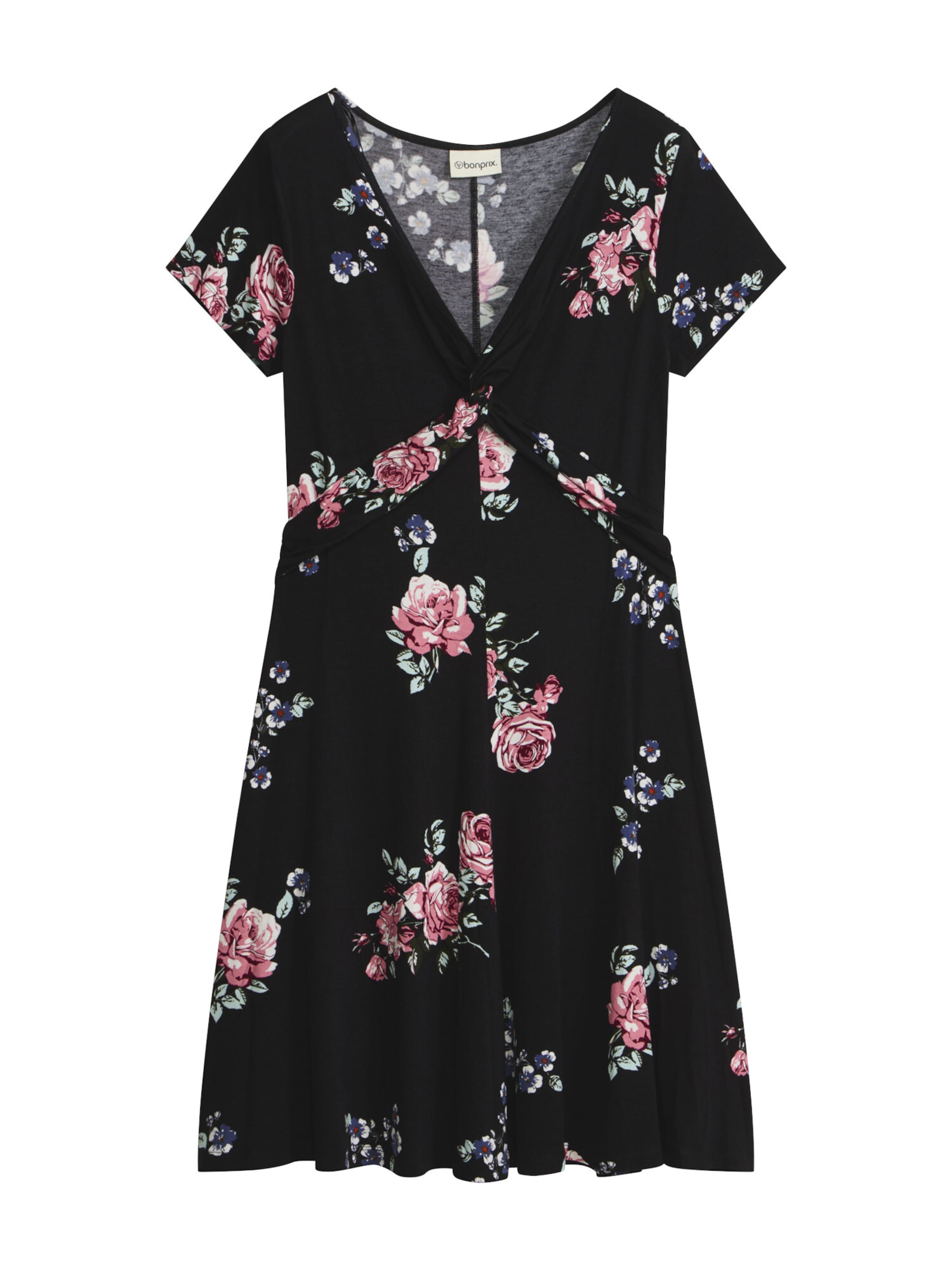 bonprix Kleid in Schwarz: Vorderseite
