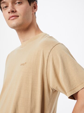 T-Shirt 'Red Tab Vintage' LEVI'S ® en marron