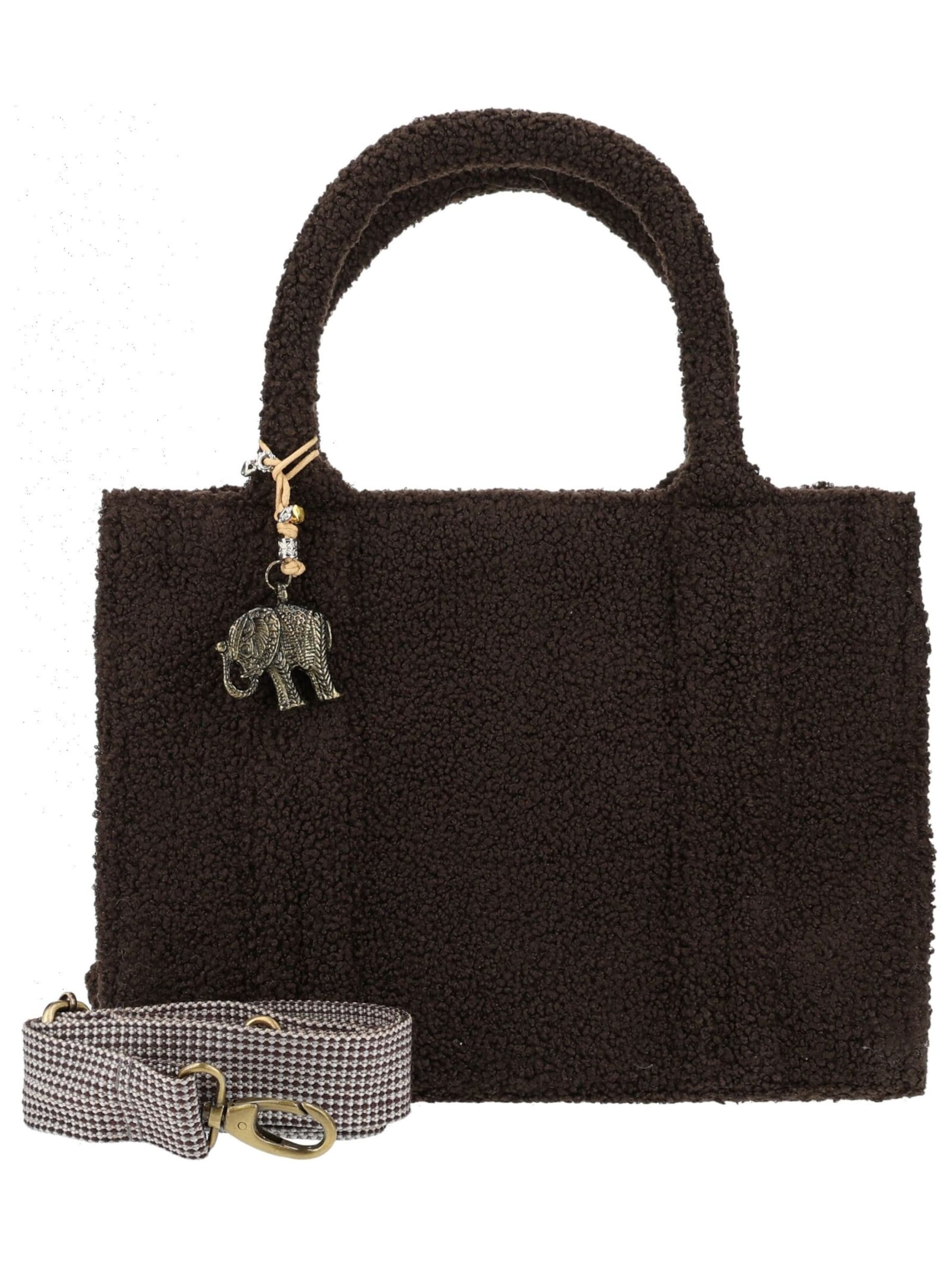 ANOKHI Handtas in Bruin: voorkant