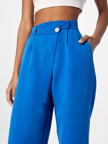 Hailys Loose fit Pleat-Front Pants 'Grace' in Blue