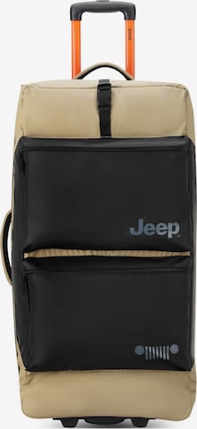 Trolley 'JS006B' di Jeep in beige: frontale