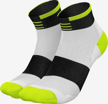 INCYLENCE Athletic Socks 'STAGES' in Yellow: front