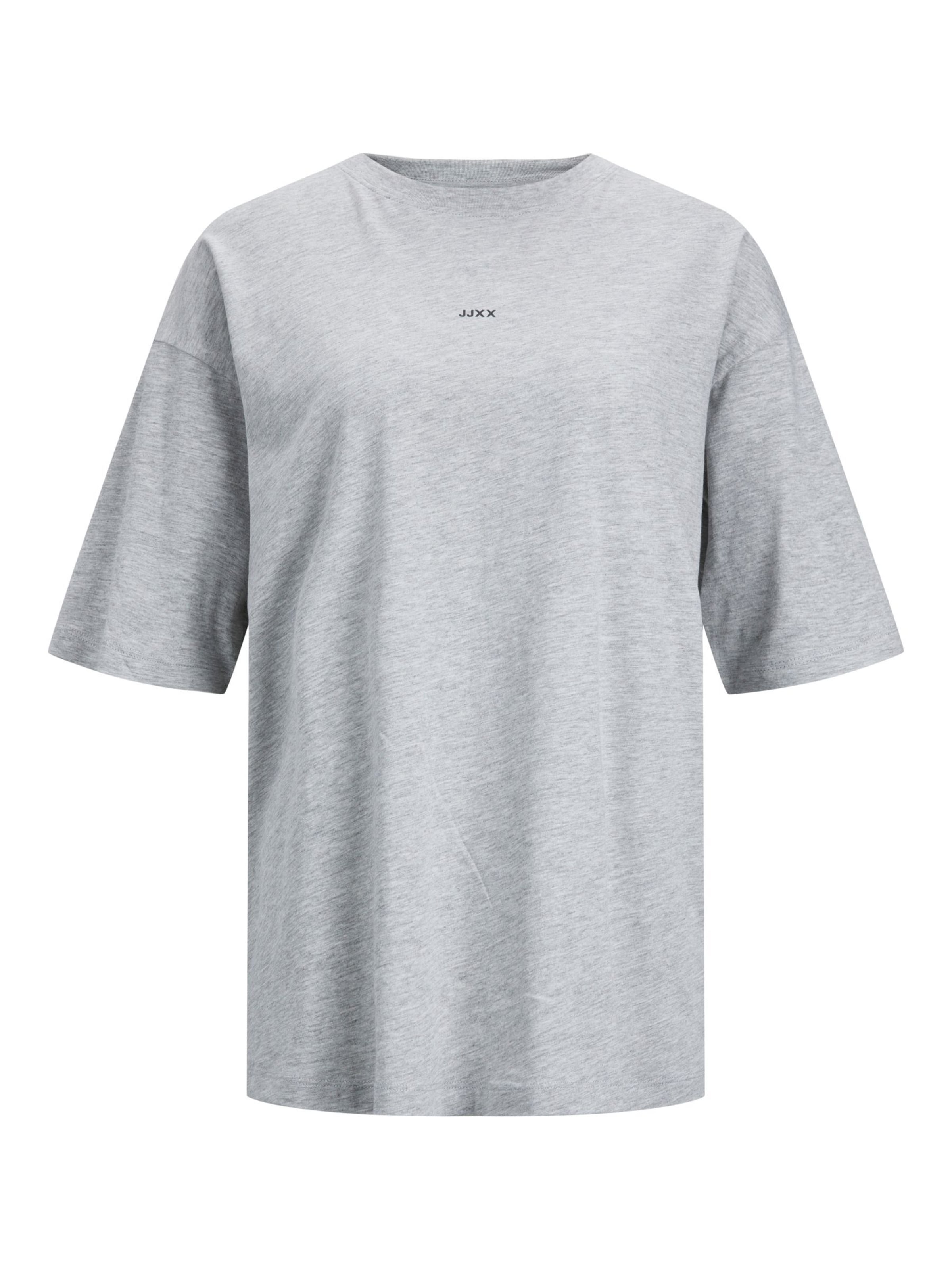T-shirt &#x27;Andrea&#x27; JJXX en gris : devant