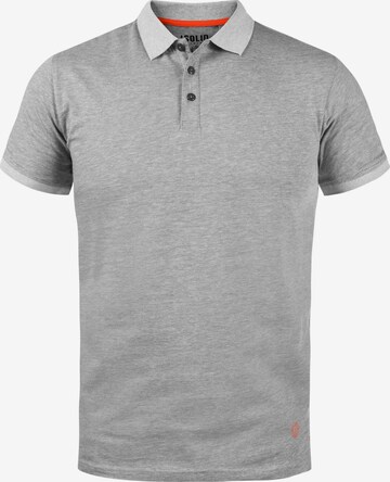 !Solid Poloshirt 'Nedal' in Grau: predná strana